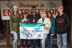 Pottsgrove High School: Shannon Thomas, Karli Tellis, Karleigh Cimorelli, Laura Hoffman, Michael Lance, and teacher Glen Adams